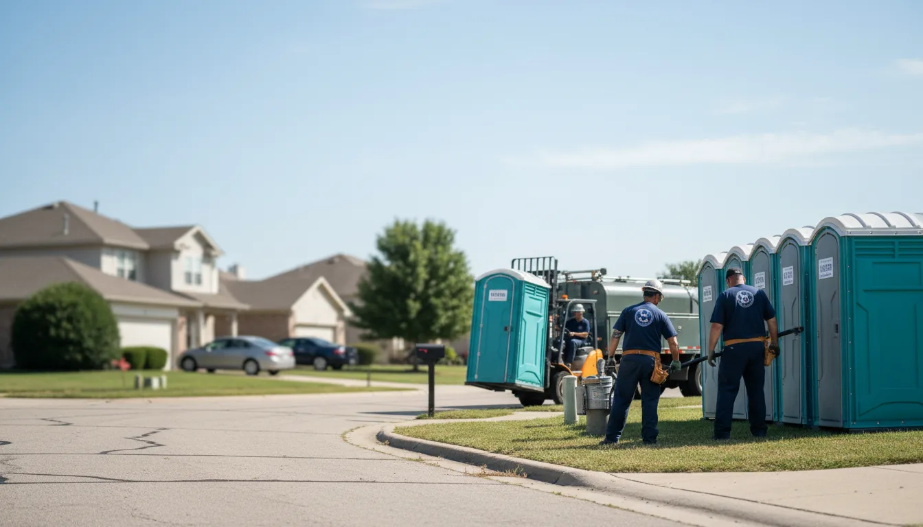 Porta Potty Rental in West Falls, NY near me